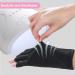 Anti UV Gel Manicure Gloves for Nail Art, Skin Care & Outdoor Protection - Black - Buy Online on GoSupps.com