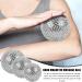 6-Piece Massage Balls Set with 20 Acupressure Rings - Silver Spiked Hedgehog Balls for Stress Relief | 32mm 47mm 56mm Massage Tools - Buy Online on GoSupps.com