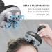 Comfier Electric Scalp Massager - Waterproof, Multi-Mode Vibration, Portable Head Scratcher for Hair Growth and Stress Relief (Black) - Buy Online on GoSupps.com