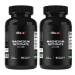Vitabod Magnesium Glycinate 1000 mg per Serving Providing 300mg of Elemental Magnesium - 90 Vegetarian Tablets - Chelated Form - Supports Muscle Joint and Heart Health*- 2 Pack