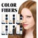 Supersize Color Fibers With Refill Set Colored Hair Thickener True Hair Supersize Color Fibers Temporary Hair Color for Root Touchup with Hair Thickening Fibers Hair Fiber Powder (Brown) - Buy Online on GoSupps.com