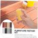 Premium Hardwood & Laminate Floor Repair Kit - Quick Drying Hard Wax Filler & Touch Up Set for Furniture & Tile - International Shipping Available - Buy Online on GoSupps.com