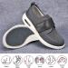 JBTNBX Men's Diabetic Shoes Extra Wide Widths - Adjustable Closure, Lightweight & Supportive Sneakers for Edema, Arthritis & Swollen Feet - Size 10.5 Grey - Buy Online on GoSupps.com