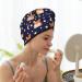 Hair Towel Wrap - Quick Drying Towel Turban with Button | Corgi Design | Perfect for All Hair Types - Buy Online on GoSupps.com