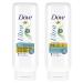 Dove Concentrate Shampoo And Conditioner Set For Dry Hair Moisturizes And Smooths In 30 seconds 2X More Washes Combo Pack 20 fl oz (Pack of 2) 20 Ounce (Pack of 2) Dove Daily Moisture Shampoo and Conditioner