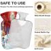 Shop Snowman & Christmas Tree Hot Water Bottle - 2 Litre Soft Fleece Cover for Warmth & Comfort - Perfect for Hot & Cold Compresses - International Shipping Available - Buy Online on GoSupps.com