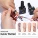 Morovan Builder Gel for Nails - 2oz Clear Hard Gel | 5-in-1 Strengthening Gel for DIY Nail Art & Salon Use - Buy Online on GoSupps.com
