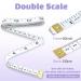 Soft Tape Measure 24 Pack Measuring Tape Bulk for Body Sewing Tailor Cloth Vinyl Measurement Craft Supplies 150cm/60inch Accurate Soft Double Scale Ruler-White - Buy Online on GoSupps.com
