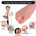 Cobee Silicone Small Toe Sleeves - 14 Pcs Pinky Toe Protectors for Corns, Blisters, Ingrown Toenails - Buy Online on GoSupps.com