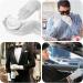 White Cotton Gloves for Dry Hands | Moisturizing Overnight Gloves for Eczema | 12 Pairs | Men & Women | One Size Fits Most - Buy Online on GoSupps.com