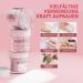 AOKITEC 23-Piece Dipping Powder Nails Set - White Pink Red & Glitter | DIY French Nail Art Accessories with DIP Liquid Base & Top Gels | 02-ROSA Glitter Color - Buy Online on GoSupps.com