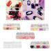 Cute Nail Charms Nail Glitter Charm Ornaments Nail Art Decorations Glitter Accessories for DIY Craft Nail Art Design Manicure Decor
