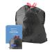 Amazon Basics Flextra 30 Gallon Drawstring Trash Bags - 50 Count - Buy Online on GoSupps.com