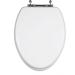 TOPSEAT TinyHiney Elongated Potty Training Toilet Seat with Chromed Metal Hinges - Adult/Child - White - Buy Online on GoSupps.com