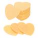 uxcell 60 Count Compressed Facial Sponges Heart-Shaped Face Cleansing Sponges Pads for Daily Skincare Routines at Home Kitchen Travel Orange