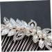 Housoutil Hair Comb for Women Rhinestone Bridal Comb Wedding Hair Accessory Hair Combs for Gold Hair Pin Gold Hair Comb Rhinestone Hair Comb Gold Headpiece Accessories Bride Rose - Buy Online on GoSupps.com