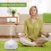 Czemo Aroma Diffuser Set - 300ml Ultrasonic Humidifier & Essential Oils | Fragrance Oil Aromatherapy | 12-Color LED | Perfect for Yoga Office & Bedroom - Buy Online on GoSupps.com