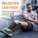Buy Copper Calf Compression Sleeves for Men & Women | Shin Splint Relief | Leg Compression for Running & Fitness - Black Large (1 Pair) | Fast International Shipping - Buy Online on GoSupps.com