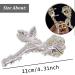 2Pcs Metallic Rose Hair Claw Clips - Medium Size Elegant Floral Barrettes for Women with Thick or Thin Hair - Strong Hold and Stylish Hair Accessory - Buy Online on GoSupps.com