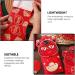 Lurrose 10pcs Year of The Tiger Red Envelope Card Envelopes Money Envelope Gift Card Envelope Gift Red Envelopes for Gift Cards Hong Bao Gift Delicate Red Envelope Gift Hong Bao Wedding - Buy Online on GoSupps.com