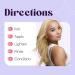 Buy Hally Hair Bleach Kit - Gentle Vegan Hair Lightener & Toning Cream - Lifts Up to 8 Levels Cruelty-Free International Shipping - Buy Online on GoSupps.com