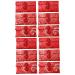 Ciieeo 12 Pcs Buckle Fabric Red Envelope Wedding Gift Wrap Bag Envelopes Chinese Year Money Bag Spring Festival Chinese Hong Bao Chinese Knot Red Envelope Money Packet Currency Pocket