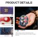 Healvian Hand Massager Set - Baoding Balls & Iron Stress Relief Exercise Balls in Gift Box | 47 cm Manual Massage for Health & Relaxation - Buy Online on GoSupps.com