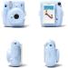 Leonuliy Mini 11 Camera Protective Case with Shoulder Strap and Sticker - Crystal Clear PVC for Fujifilm Instax Mini 11 Instant Camera - Buy Online on GoSupps.com