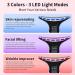 Face Neck Massager 3-in-1 Electric Facial Massager Anti-Wrinkle Face Device - Buy Online on GoSupps.com