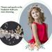 LORCOO Gold Flower Girl Pearl Headband for Wedding & Events | Girls & Women's Flower Crown | First Communion & Birthday Hair Accessory - Buy Online on GoSupps.com
