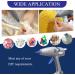 BLEDs Full-Size Hot Glue Gun 80 & 120W | Dual High Temp Anti-Dripping Large Glue Gun with Stand-Up Design | Includes 12 Glue Sticks for Craft, Art, DIY Projects - Buy Online on GoSupps.com