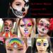 Yeweian 8 Colors Water Activated Eyeliner Palette - Hydra Graphic Neon Face Paint Set - Buy Online on GoSupps.com