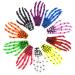 10 Pcs Mixed Color Skeleton Hands Bone Hair Clips Halloween Gothic Horror Hair Clip for Women Girls Accessory