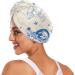Space Dogs Astronauts Hair Towel 2 Pack - Super Absorbent Quick Dry Hair Turbans for Women & Girls | Perfect for Fast Hair Drying - Buy Online on GoSupps.com