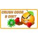 X-O Orange Crush Odor Eliminator | Natural Citrus Essential Oils | Effective on Carpet Floors & Furniture | Pet Odor Neutralizer (2oz - Buy Online on GoSupps.com