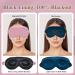 BeeVines 3D Sleep Mask - 22 Momme Mulberry Silk Eye Covers (2 Pack) | Weighted Blackout Blindfolds for Men & Women - Perfect for Lash Extensions - Buy Online on GoSupps.com