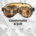 Zebra Animal Print Unisex Sleeping Eye Mask - Soft Comfortable Light-Blocking Sleep Mask for Better Rest - Buy Online on GoSupps.com