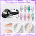 SUPWEE Solid Builder Gel 14g - White Non-Stick Nail Extension for DIY Nail Art - Buy Online on GoSupps.com