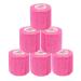 2 Inch Self Adhesive Medical Bandage Wrap Tape (Bright Pink) (6 Rolls) Self Adherent Cohesive First Aid Sport Flex Wrist Ankle Knee Sprains and Swelling Bright Pink 6 Count (Pack of 1)