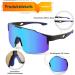 Feizedy Sport Sunglasses for Men & Women - UV400 Protective Cycling & Running Glasses for MTB Racing - Raddy Rapids B2388 Blue - Buy Online on GoSupps.com