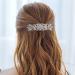 Barrette Crystal Hair Clips Rhinestone Bridal Wedding Hair Accessories for Women Elegant Rhinestone Flower Hair Clips Jewelry Hair Decorations For Wedding Birthday Prom Gift - Buy Online on GoSupps.com