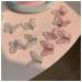 Cubaco 20pcs Butterfly & Small Hair Clips for Girls & Women - Clear White Cute Y2K Accessories - Buy Online on GoSupps.com