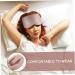 Angoily 3D Blackout Silk Sleeping Mask | Satin Eye Cover for Ultimate Comfort | Sleep Eye Mask with Memory Foam | Travel & Home Use - Pink - Buy Online on GoSupps.com
