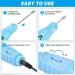 Portable Electric Nail Drill for Acrylic Gel Nails - Manicure Kit with Nail Drill Bits and Sanding Bands in Blue - Perfect Gift for Women and Mom - Buy Online on GoSupps.com