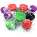 Beauticom 12 Pieces 20G/20ML Clear Jars with Multi-Color Lids - BPA Free Cosmetic Medication & Lab Containers | International Shipping - Buy Online on GoSupps.com