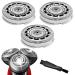 SH90 Replacement Heads Compatible with Philips norelco Series 9000(S9xxx) 8000(S8xxx) Electric Razor Shaver Sh90 Blades for Norelco Razor 9000 Replace Blades 3Pcs