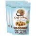 Crazy Go Nuts Walnuts - Coconut, 4.5 oz (3-Pack) - Healthy Snacks, Vegan, Gluten Free, Superfood - Natural, Non-GMO, ALA, Omega 3 Fatty Acids, Good Fats, and Antioxidants 4.5 Ounce (Pack of 3)