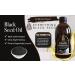 Everything Black Seed Black Seed Oil (Nigella Sativa Black Cumin) 100% Cold Pressed 3X Thymoquinone- Glass Bottle (8.5oz/250ml) - Buy Online on GoSupps.com