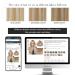 Vivien Clip-in Extensions | Real Remy Hair | Highlighted Ash Blonde #P27/60 | 10 Inch - 80g - 7 Pieces - Buy Online on GoSupps.com