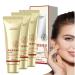 FLLUOUZH 3 Pieces Golden Collagen AntiWrinkle Cream 50g Korean Collagen Facial Moisturizer Long Lasting Deep Moisturizing Firming Cream AntiAging & Skin Tightening Cream